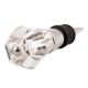 Clear Hexagon Cut Glass Wine Stopper 